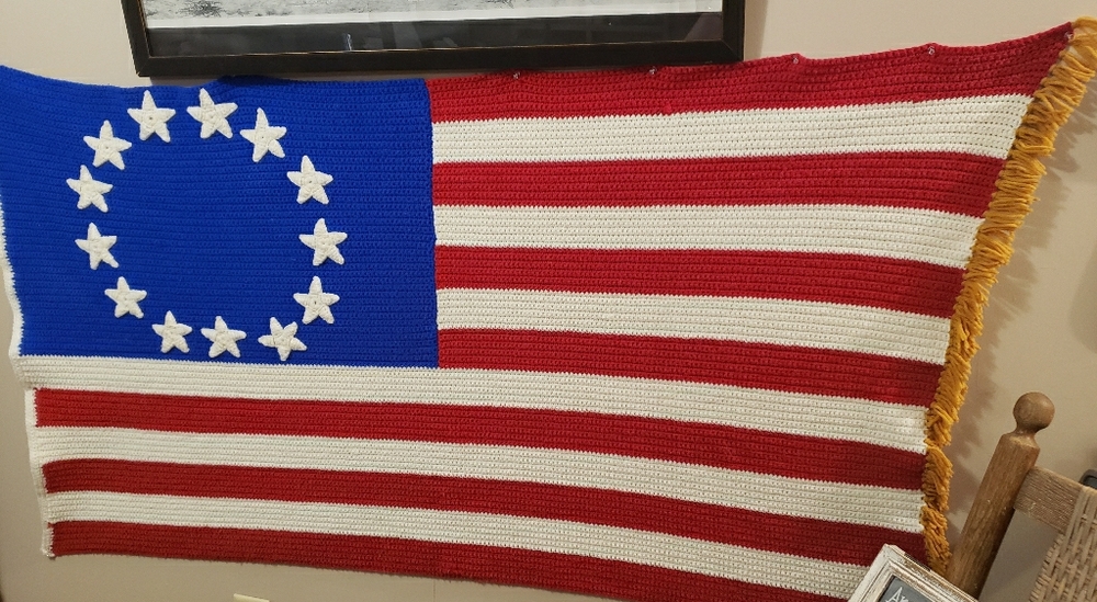 Vintage Americana Afghan